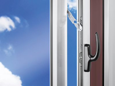 Jeko, Limitatore di apertura per anta con cremonese esinplast