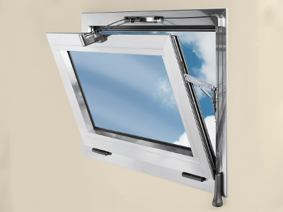 Scarabeo legno e pvc, chiusura e apertura vasistas esinplast